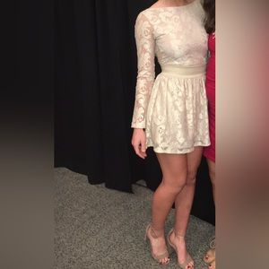 Zara Womens Gold Cocktail Dress Size Small